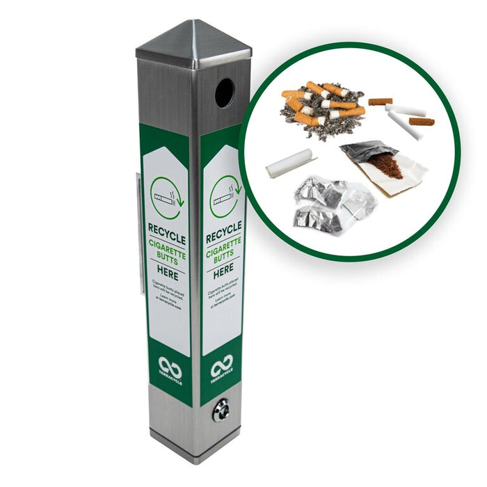 Cigarette Receptacle TerraCycle Regulated Waste Cigarette Receptacle TerraCycle Regulated Waste