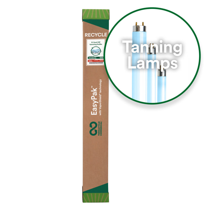 EasyPak™ 6’ VaporShield® Tanning Lamp Recycling Box – Fits 5-6 Foot Lamps