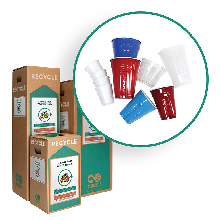 6 Rigid Plastic Cups - Zero Waste Box™ — TerraCycle Regulated Waste