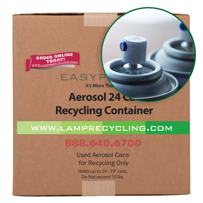 EasyPak™ Aerosol 24 Can Recycling Box